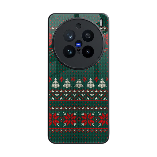 Cozy Cheer back phone cover | glass case for vivo x200 pro