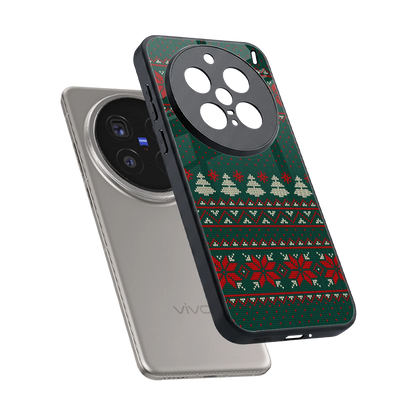Cozy Cheer sleek vivo x200 pro cover with tempered glass back and TPU edges