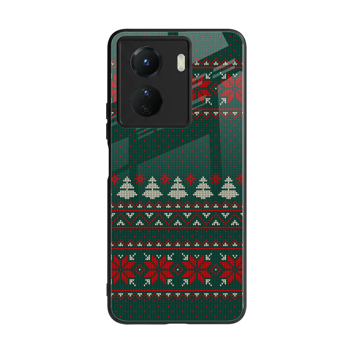 Cozy Cheer back phone cover | glass case for vivo y16