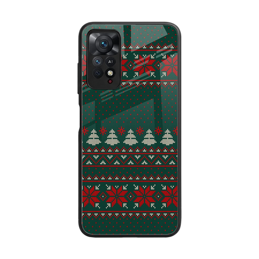 Cozy Cheer back phone cover | glass case for redmi note 11 pro
