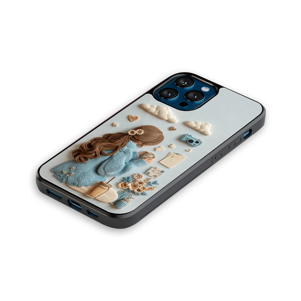 Luxury Glass Back Mobile Cover for iPhone, Samsung Galaxy, OnePlus, Pixel, Redmi & More