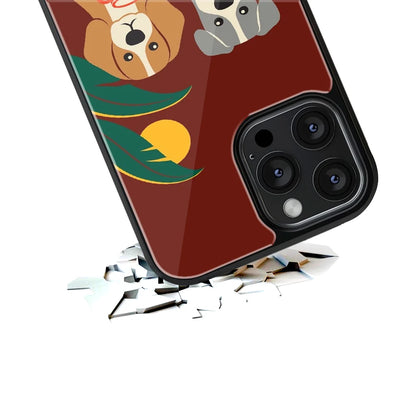 Durable Glass Back Mobile Case for iPhone, Samsung, OnePlus, Google Pixel, Redmi, Vivo, Oppo