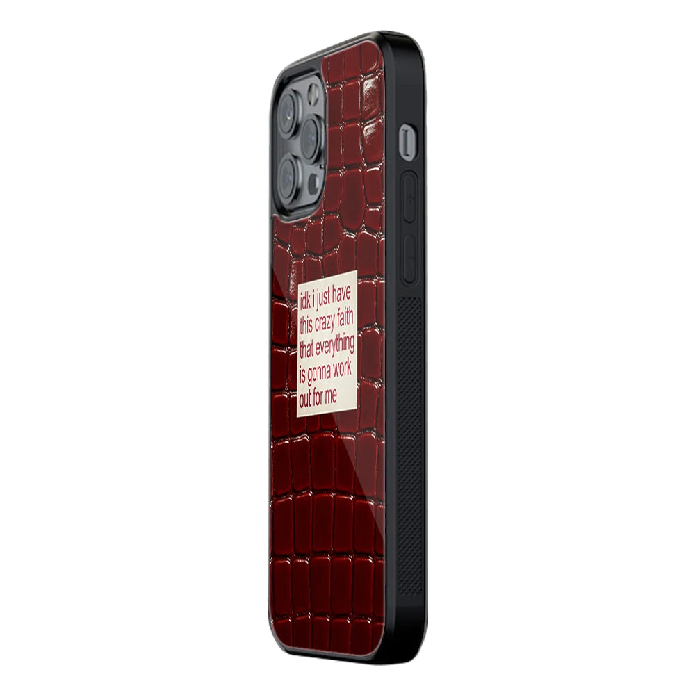 Trendy Glass Back Mobile Case for iPhone, Samsung, Redmi, OnePlus, Google Pixel, Motorola