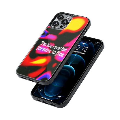 Protective Glass Back Phone Case Compatible with iPhone, Samsung, OnePlus, Pixel & More