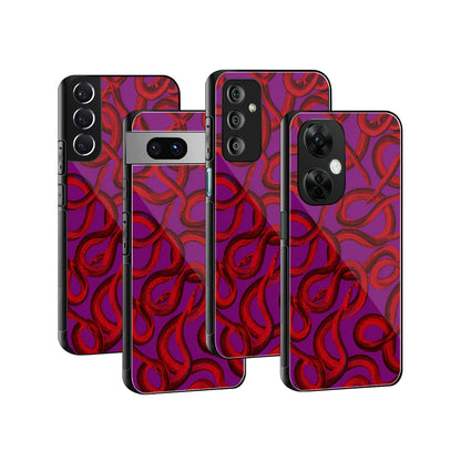 Stylish Glass Back Case for All Smartphones iPhone, Samsung, OnePlus, Pixel, Redmi, Oppo, Vivo, Motorola