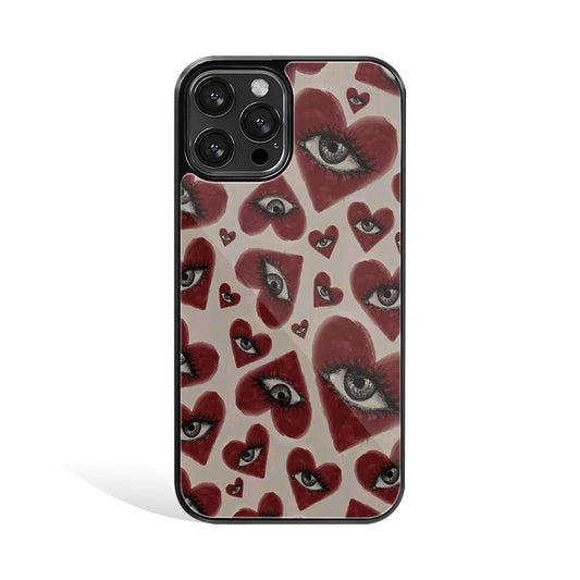 Premium Glass Back Mobile Phone Cover for iPhone, Samsung, OnePlus, Google Pixel, Redmi, Oppo, Vivo & Realme