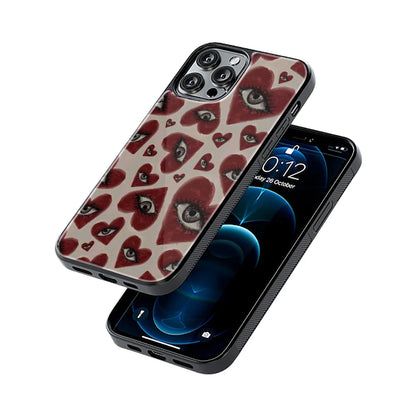 Protective Glass Back Phone Case Compatible with iPhone, Samsung, OnePlus, Pixel & More