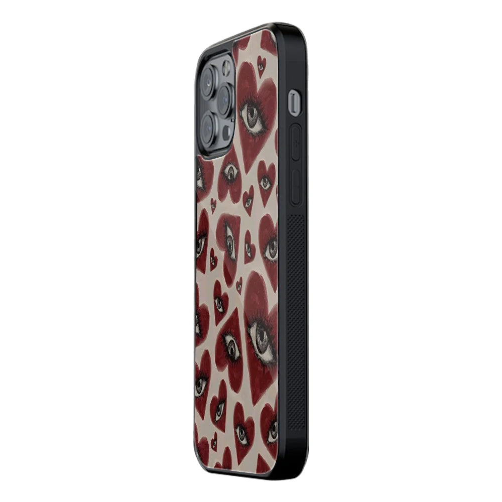 Trendy Glass Back Mobile Case for iPhone, Samsung, Redmi, OnePlus, Google Pixel, Motorola