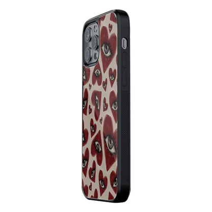 Trendy Glass Back Mobile Case for iPhone, Samsung, Redmi, OnePlus, Google Pixel, Motorola