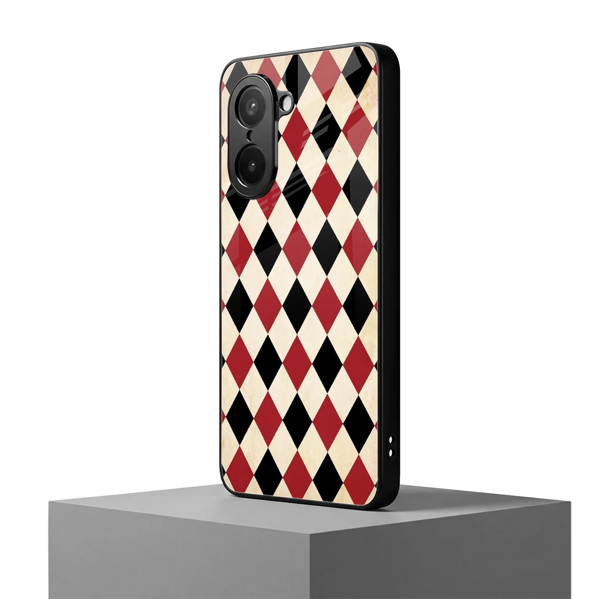 Crimson Edge oneplus nord ce5 5g mobile cover | shockproof glass phone case
