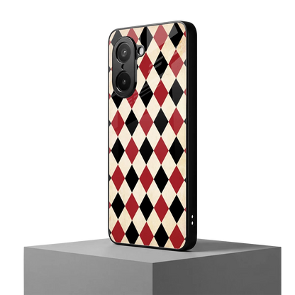 Crimson Edge oneplus nord ce5 5g mobile cover | shockproof glass phone case