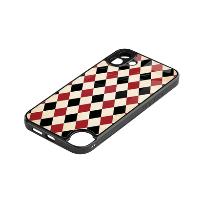 Crimson Edge stylish phone case for cmf nothing phone 1 | glossy glass and slim fit