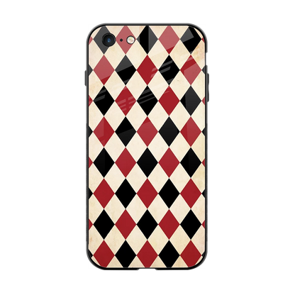 Crimson Edge back phone cover | glass case for iphone 6s