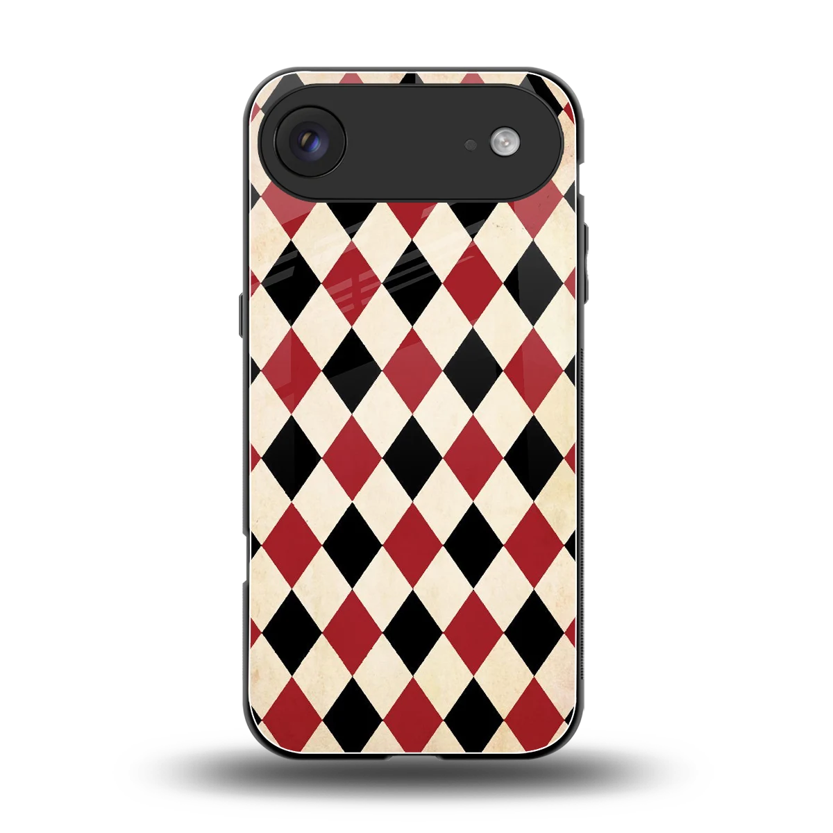 Crimson Edge back phone cover | glass case for iphone air