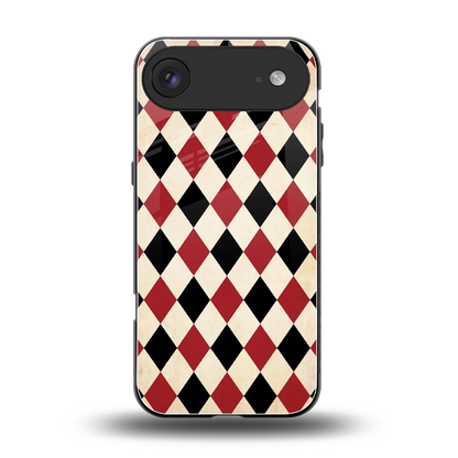 Crimson Edge back phone cover | glass case for iphone air