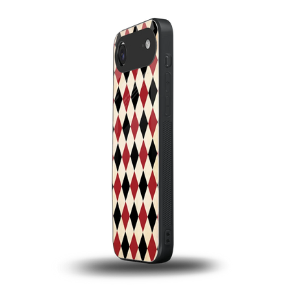 Crimson Edge iphone air mobile cover | shockproof glass phone case