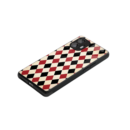 Crimson Edge stylish phone case for nothing phone 2 | glossy glass and slim fit
