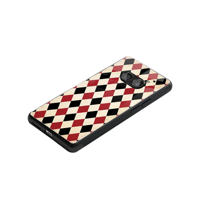 Crimson Edge stylish phone case for nothing phone 2a plus | glossy glass and slim fit