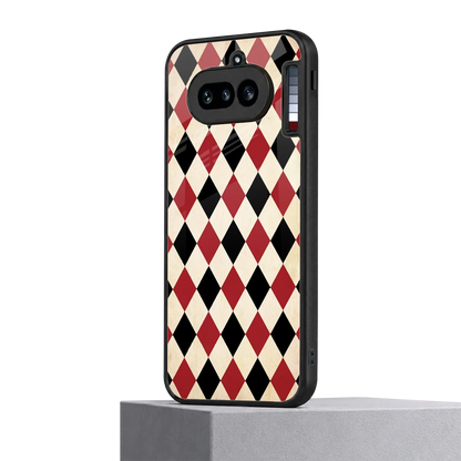 Crimson Edge nothing phone 4a mobile cover | shockproof glass phone case