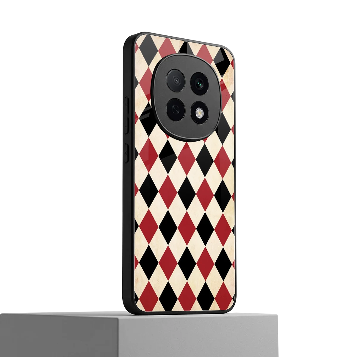 Crimson Edge oppo f29 pro 5g mobile cover | shockproof glass phone case