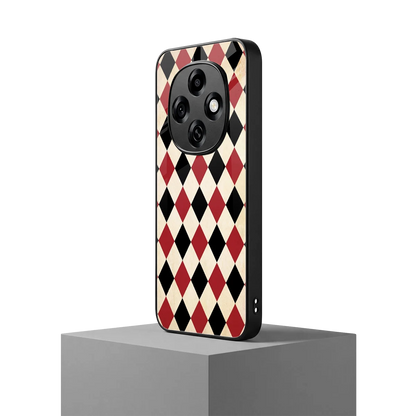 Crimson Edge oppo f31 pro 5g mobile cover | shockproof glass phone case