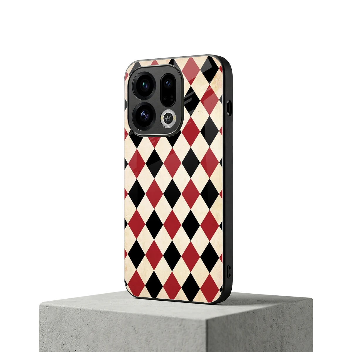 Crimson Edge oppo find x9 mobile cover | shockproof glass phone case