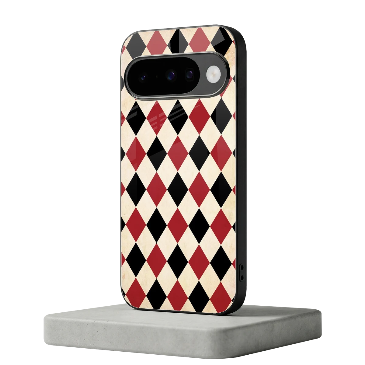 Crimson Edge google pixel 10 mobile cover | shockproof glass phone case