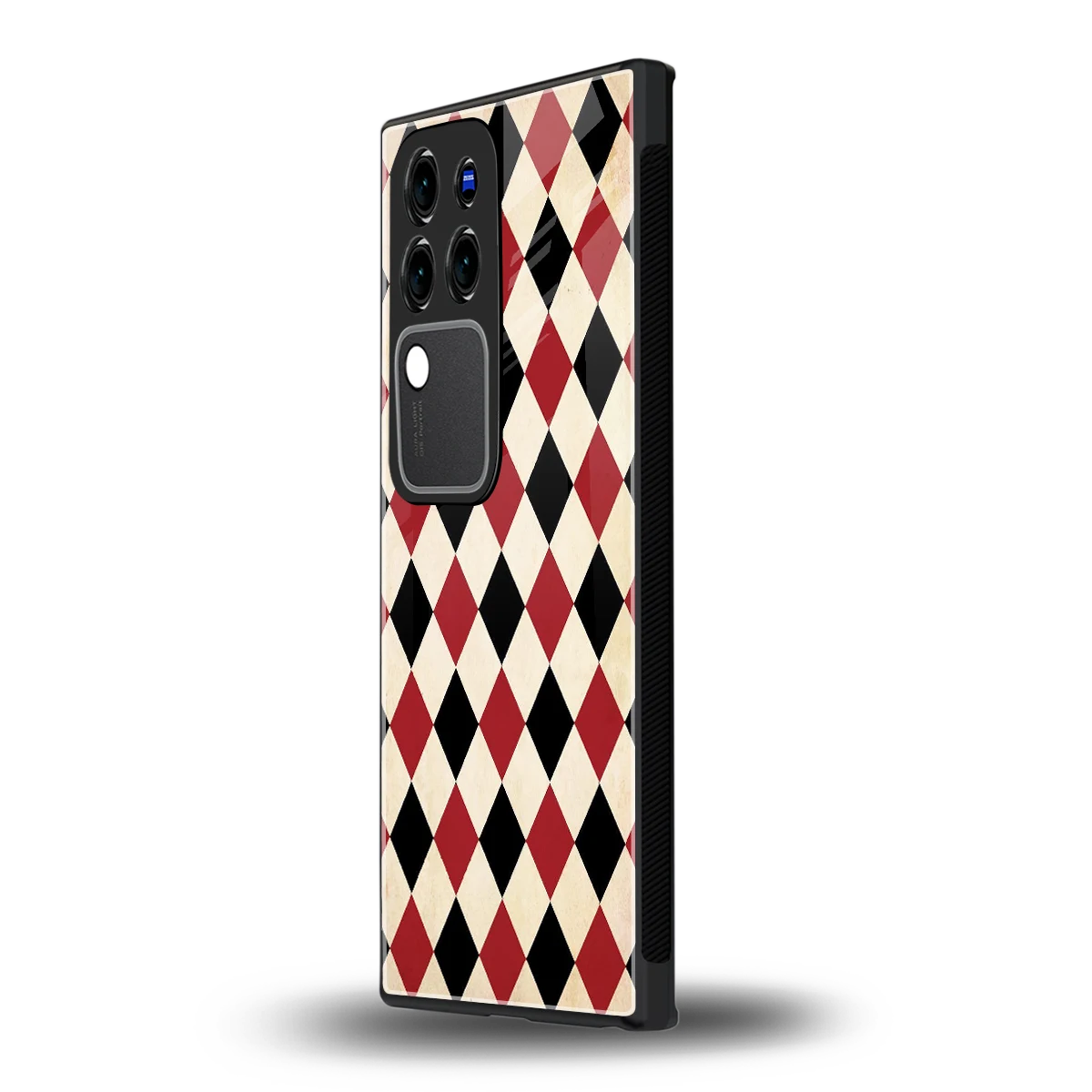 Crimson Edgevivo v30 pro mobile cover | shockproof glass phone case