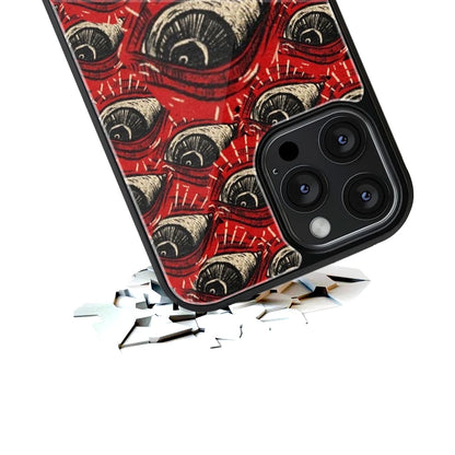 Durable Glass Back Mobile Case for iPhone, Samsung, OnePlus, Google Pixel, Redmi, Vivo, Oppo