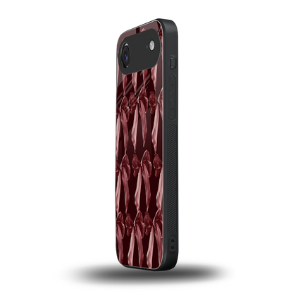 Crimson Ribbon iphone air mobile cover | shockproof glass phone case