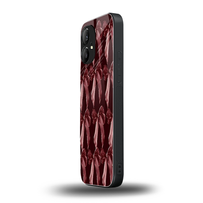 Crimson Ribbon nothing phone 1 mobile cover | shockproof glass phone case