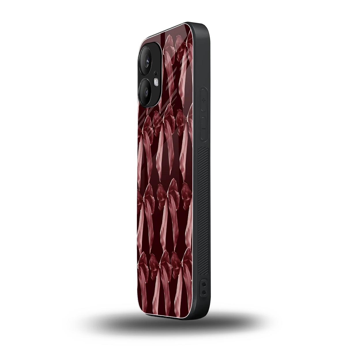 Crimson Ribbon nothing phone 2 mobile cover | shockproof glass phone case