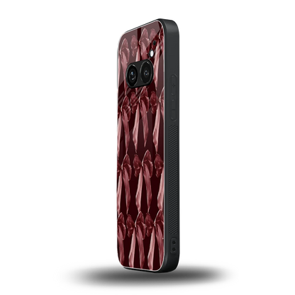 Crimson Ribbon nothing phone 2a mobile cover | shockproof glass phone case