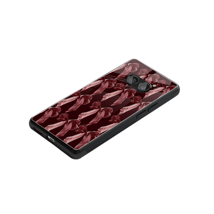 Crimson Ribbon stylish phone case for nothing phone 2a | glossy glass and slim fit