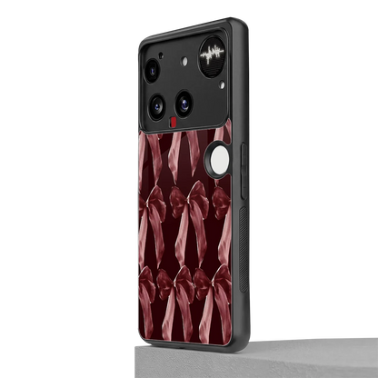 Crimson Ribbon nothing phone 3 mobile cover | shockproof glass phone case