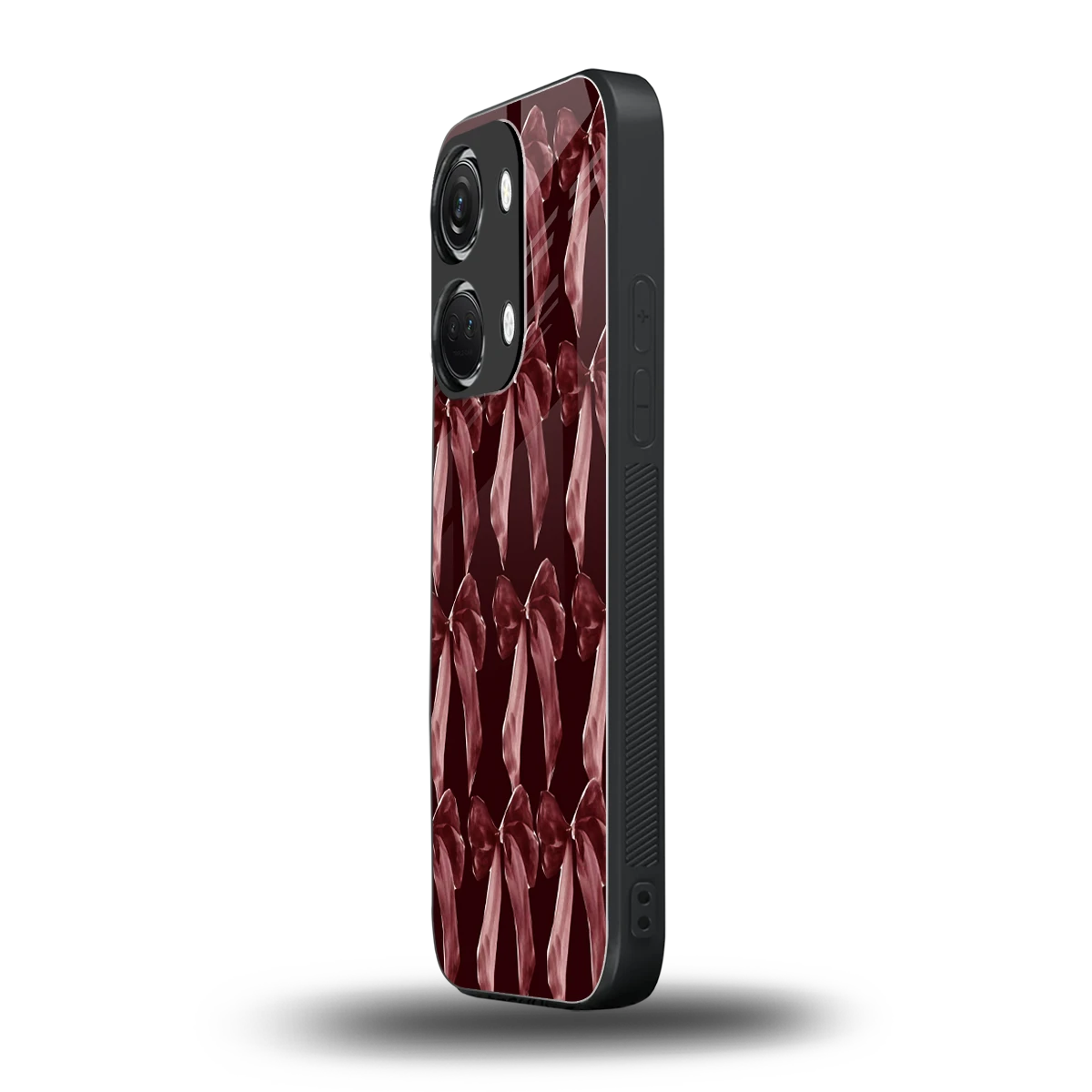 Crimson Ribbon oneplus nord 3 mobile cover | shockproof glass phone case