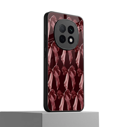 Crimson Ribbon oppo f29 pro 5g mobile cover | shockproof glass phone case