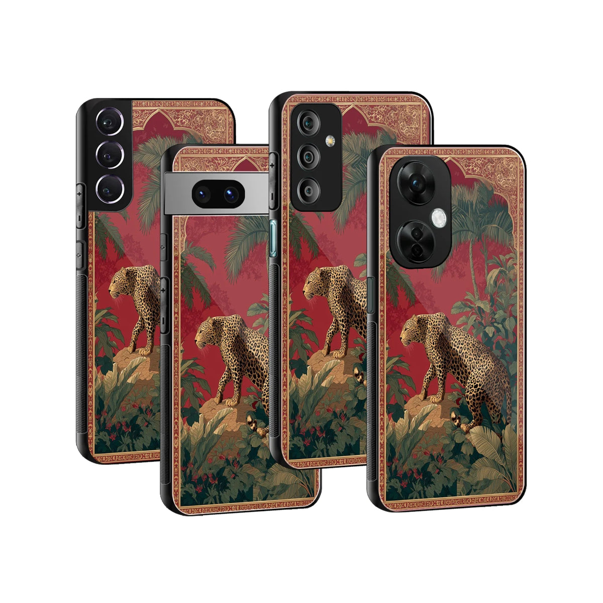 Stylish Glass Back Case for All Smartphones iPhone, Samsung, OnePlus, Pixel, Redmi, Oppo, Vivo, Motorola