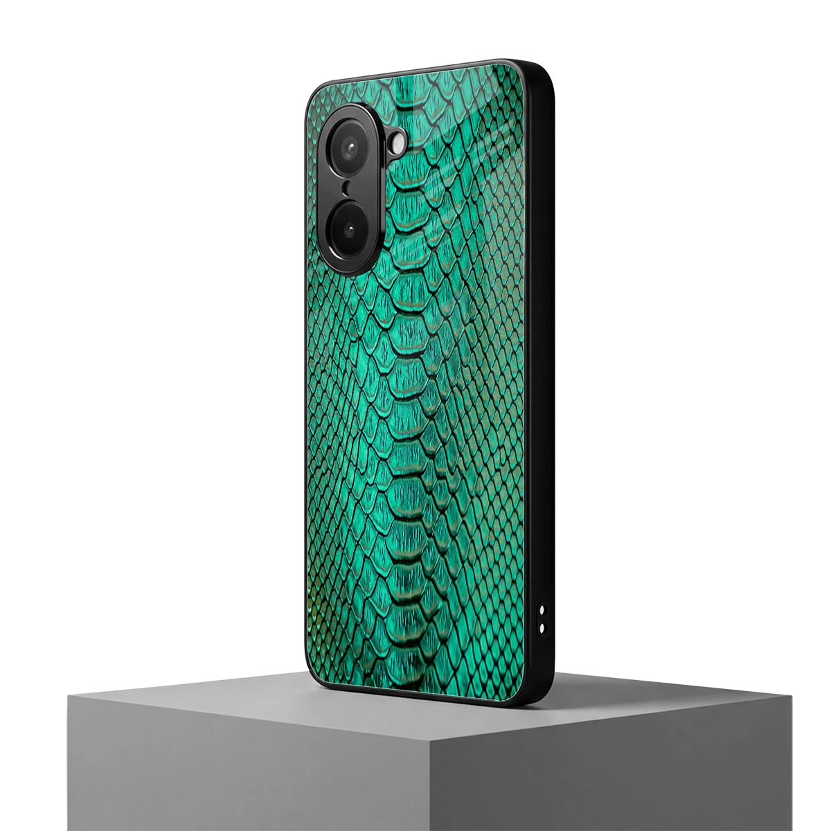 Croco Emerald oneplus nord ce5 5g mobile cover | shockproof glass phone case