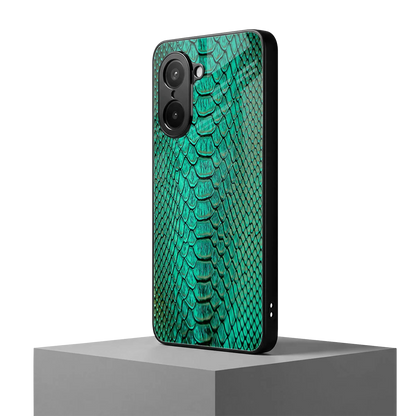 Croco Emerald oneplus nord ce5 5g mobile cover | shockproof glass phone case