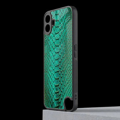 Croco Emerald cmf nothing phone 1 mobile cover | shockproof glass phone case