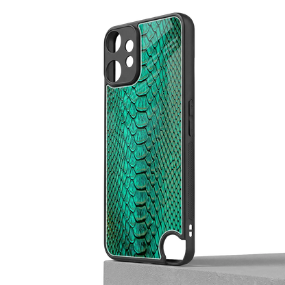 Croco Emerald cmf nothing phone 2 pro mobile cover | shockproof glass phone case