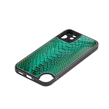 Croco Emerald stylish phone case for cmf nothing phone 2 pro | glossy glass and slim fit