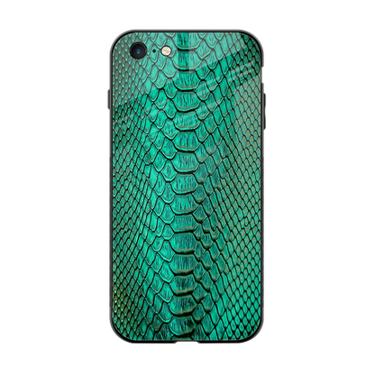 Croco Emerald back phone cover | glass case for iphone 6