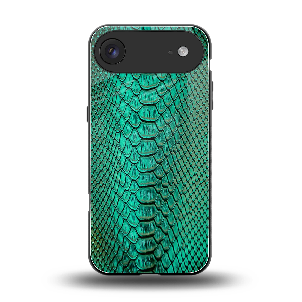 Croco Emerald back phone cover | glass case for iphone air
