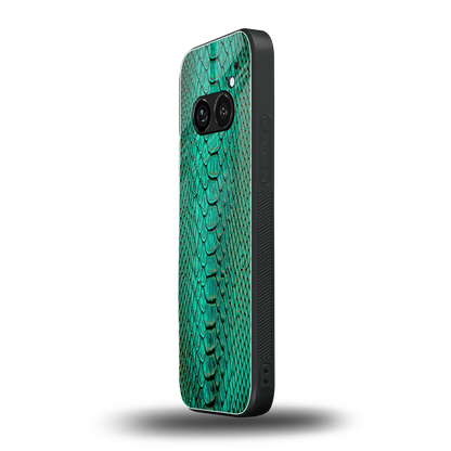 Croco Emerald nothing phone 2a mobile cover | shockproof glass phone case