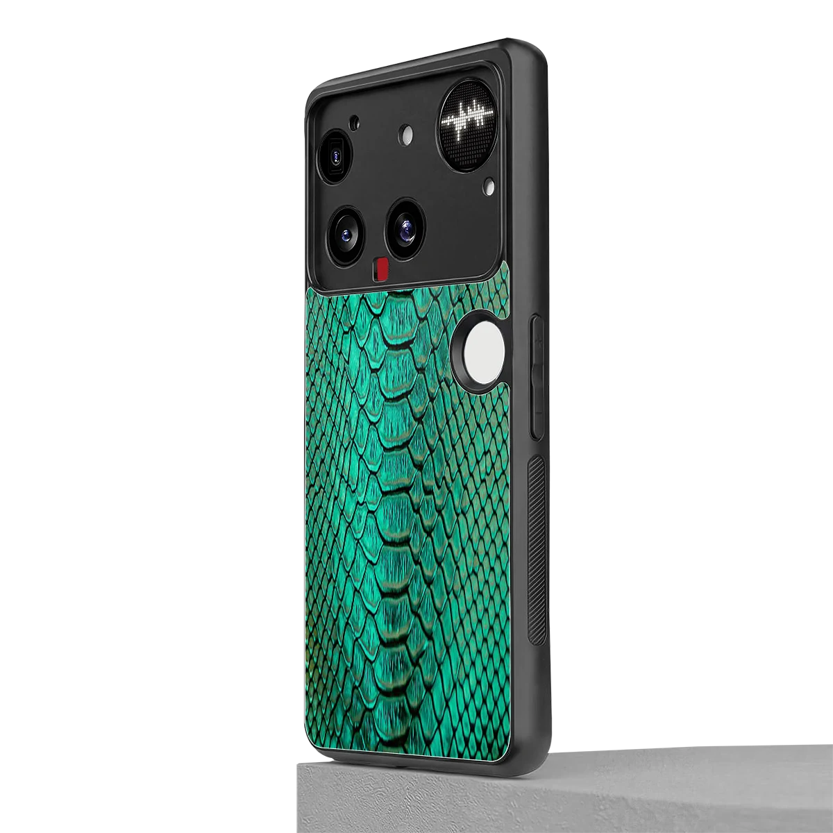 Croco Emerald nothing phone 3 mobile cover | shockproof glass phone case