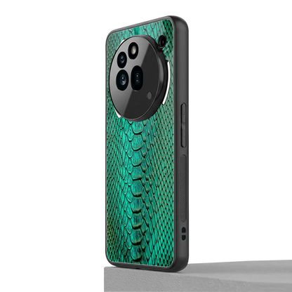 Croco Emerald nothing phone 3a pro mobile cover | shockproof glass phone case