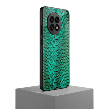 Croco Emerald oneplus 13r mobile cover | shockproof glass phone case