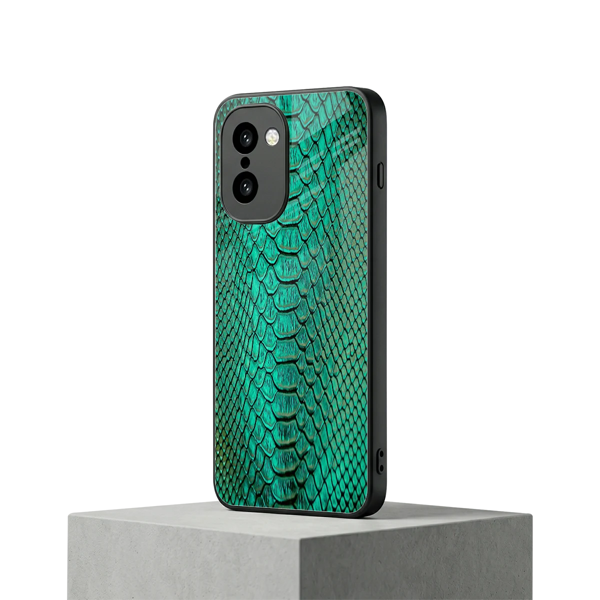 Croco Emerald oneplus 15r mobile cover | shockproof glass phone case